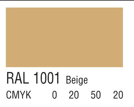 RAL 1001米色，淡黃或灰黃